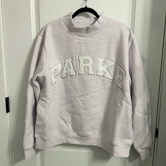 Parke Varsity Fleece Lined Mock Neck Sweatshirt- L/XL & S/M - Picture 8 of 17